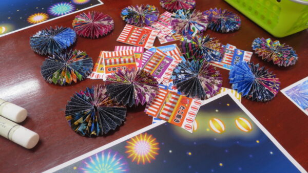 🎇壁に咲く、夏の夜🎆