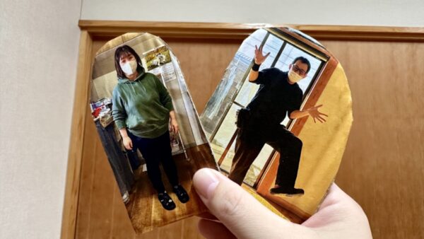 やっちゃん、森で展示される