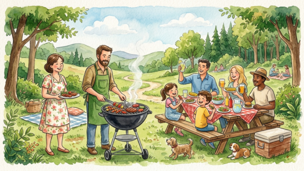 買い出しから本番まで！みんなで作るBBQパーティー🔥